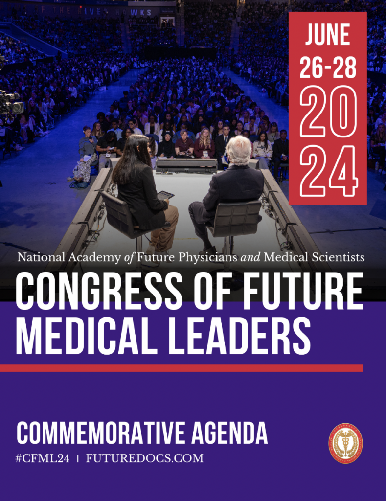June 2024 commemorative agenda national academy of future physicians